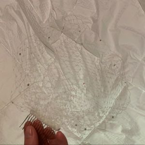 New without tags birdcage veil